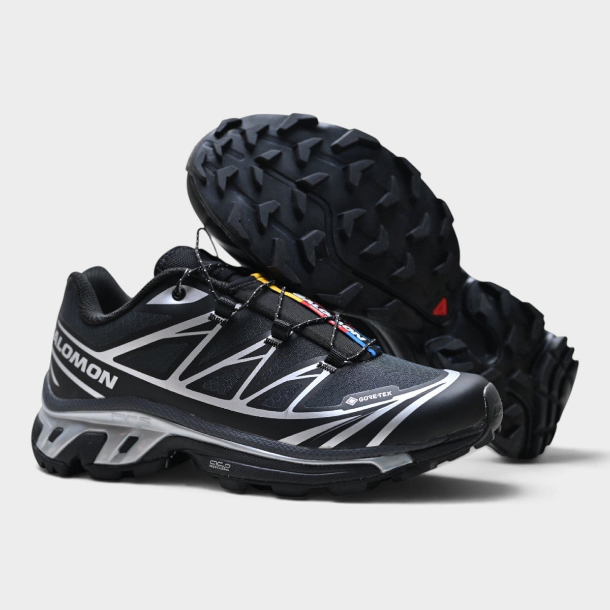 Salomon XT-6 men's trail trainers - on feet lifestyle