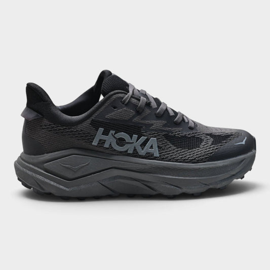 HOKA Challenger 8 Women's Trail Running Shoes – Black/Charcoal