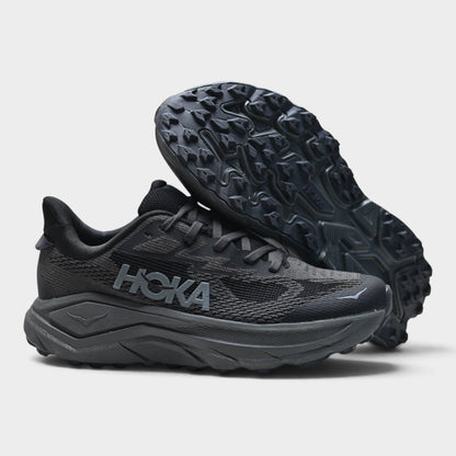 HOKA Challenger 8 Men's Trail Running Shoes – Black/Charcoal