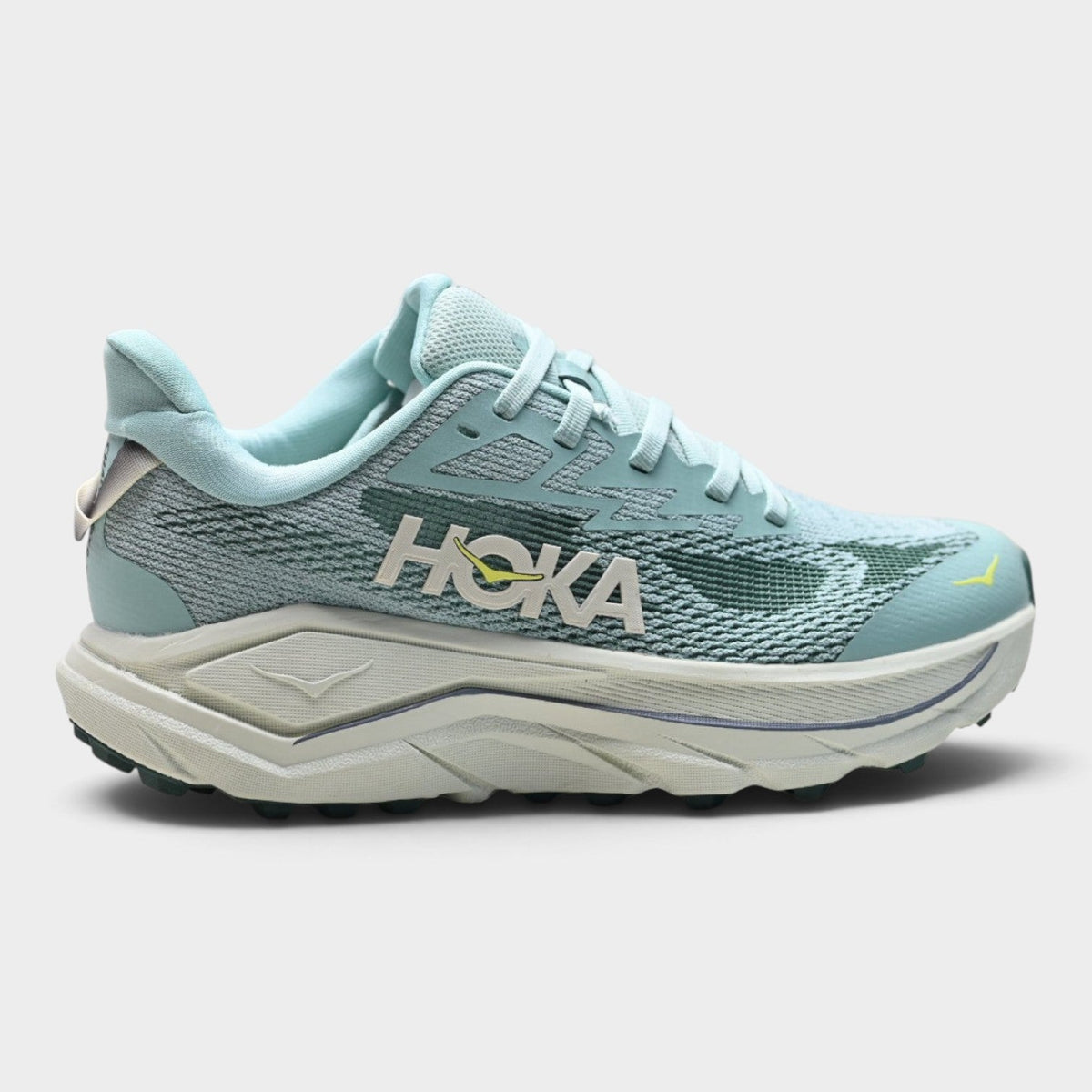 HOKA Challenger 8 Men's Trail Running Shoes – Mint/Cream