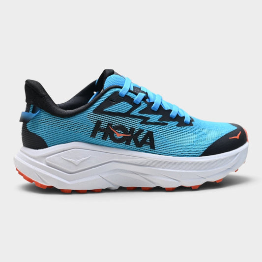 HOKA Challenger 8 Men's Trail Running Shoes – Aqua/Orange