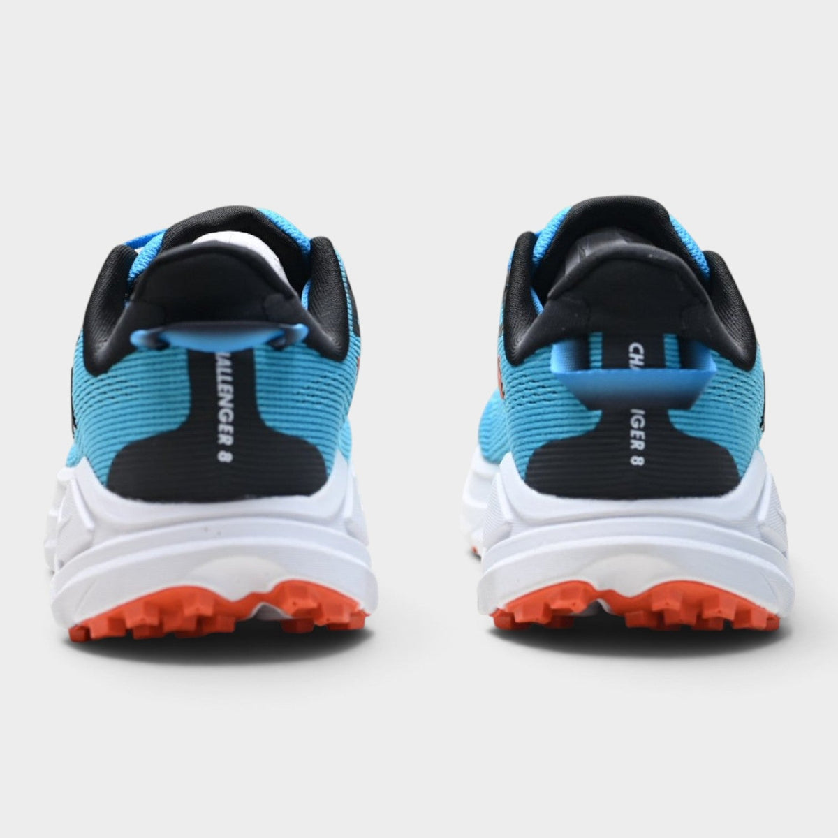 HOKA Challenger 8 Women's Trail Running Shoes – Aqua/Orange