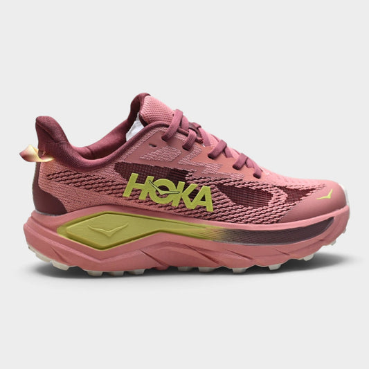 HOKA Challenger 8 Men's Trail Running Shoes – Rose/Lime