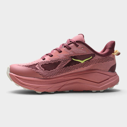 HOKA Challenger 8 Men's Trail Running Shoes – Rose/Lime