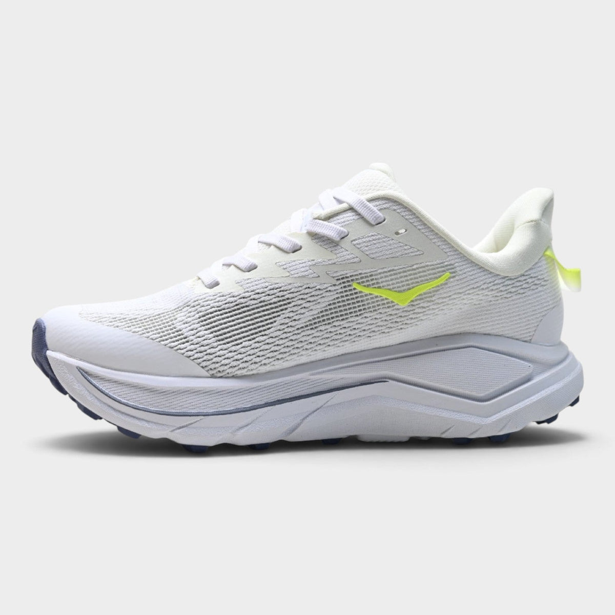 HOKA Challenger 8 Women's Trail Running Shoes – White/Lime