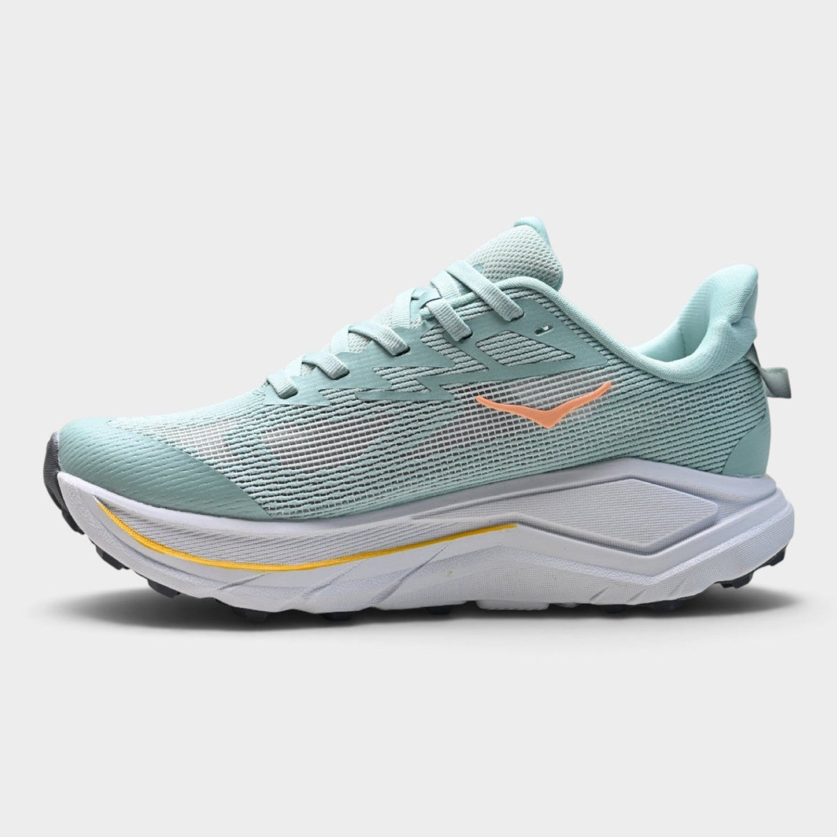 HOKA Challenger 8 Women's Trail Running Shoes – Seafoam/Peach