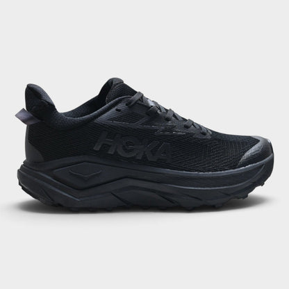HOKA Challenger 8 Women's Trail Running Shoes – Triple Black