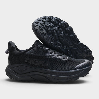 HOKA Challenger 8 Men's Trail Running Shoes – Triple Black