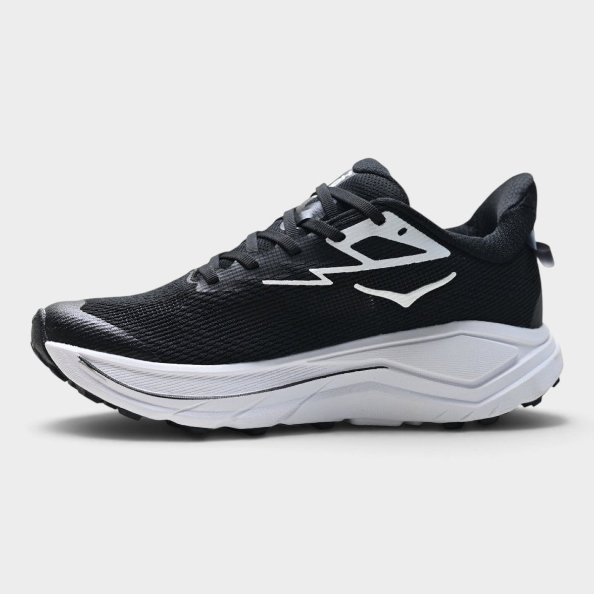 HOKA Challenger 8 Men's Trail Running Shoes – Black/White