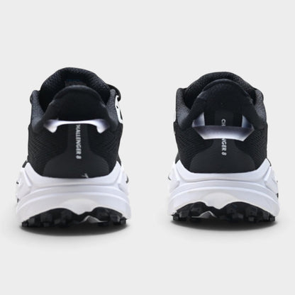 HOKA Challenger 8 Men's Trail Running Shoes – Black/White
