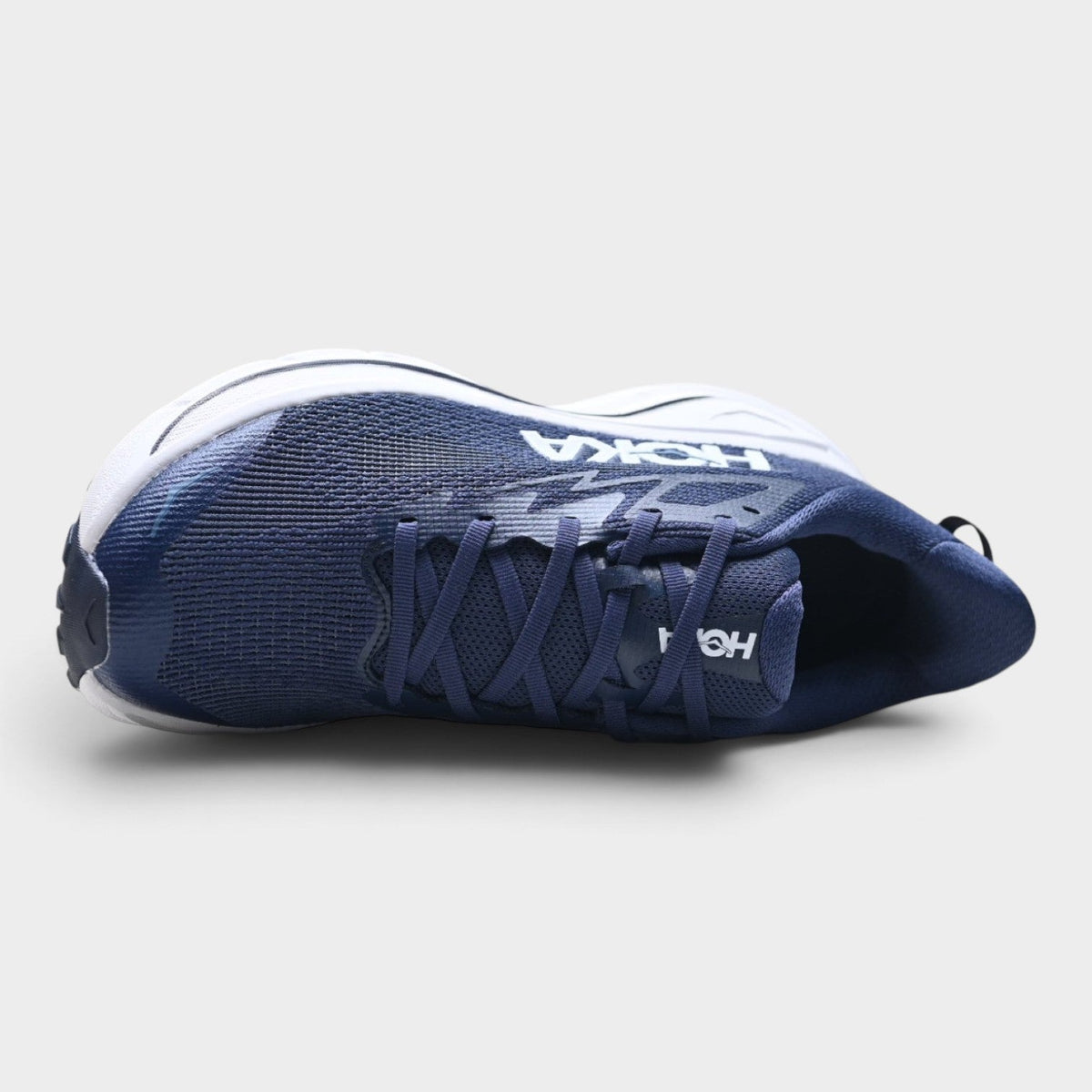 HOKA Challenger 8 Men's Trail Running Shoes – Navy/Cream