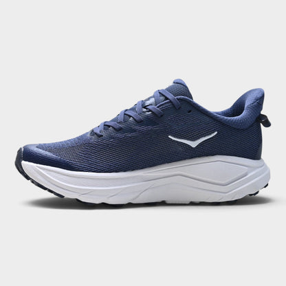 HOKA Challenger 8 Men's Trail Running Shoes – Navy/Cream