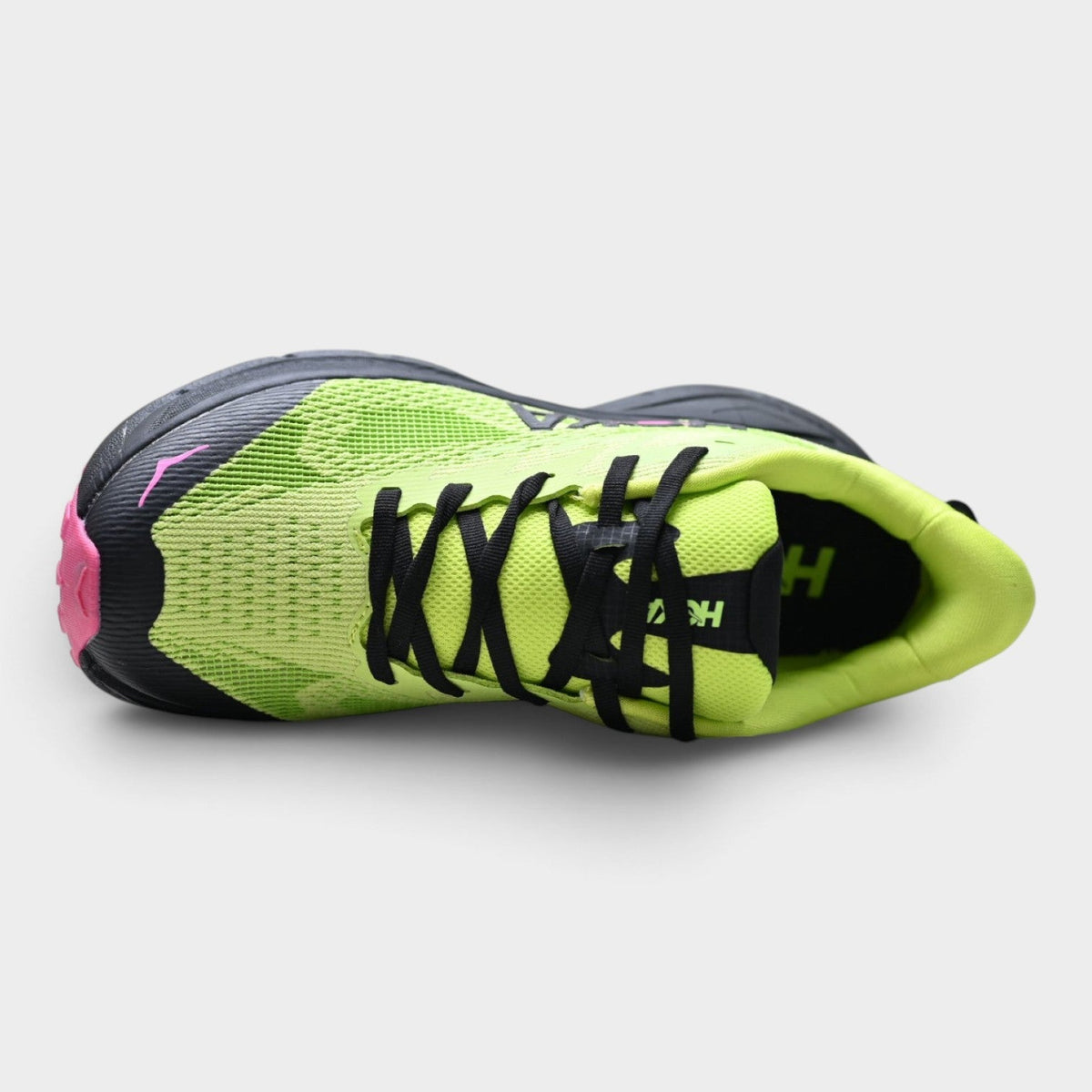 HOKA Challenger 8 Women's Trail Running Shoes – Lime/Pink