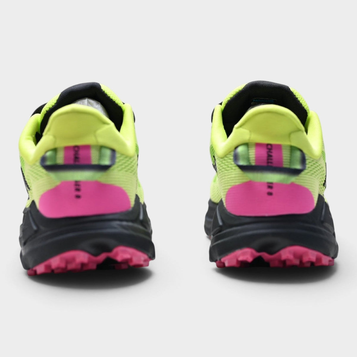 HOKA Challenger 8 Women's Trail Running Shoes – Lime/Pink