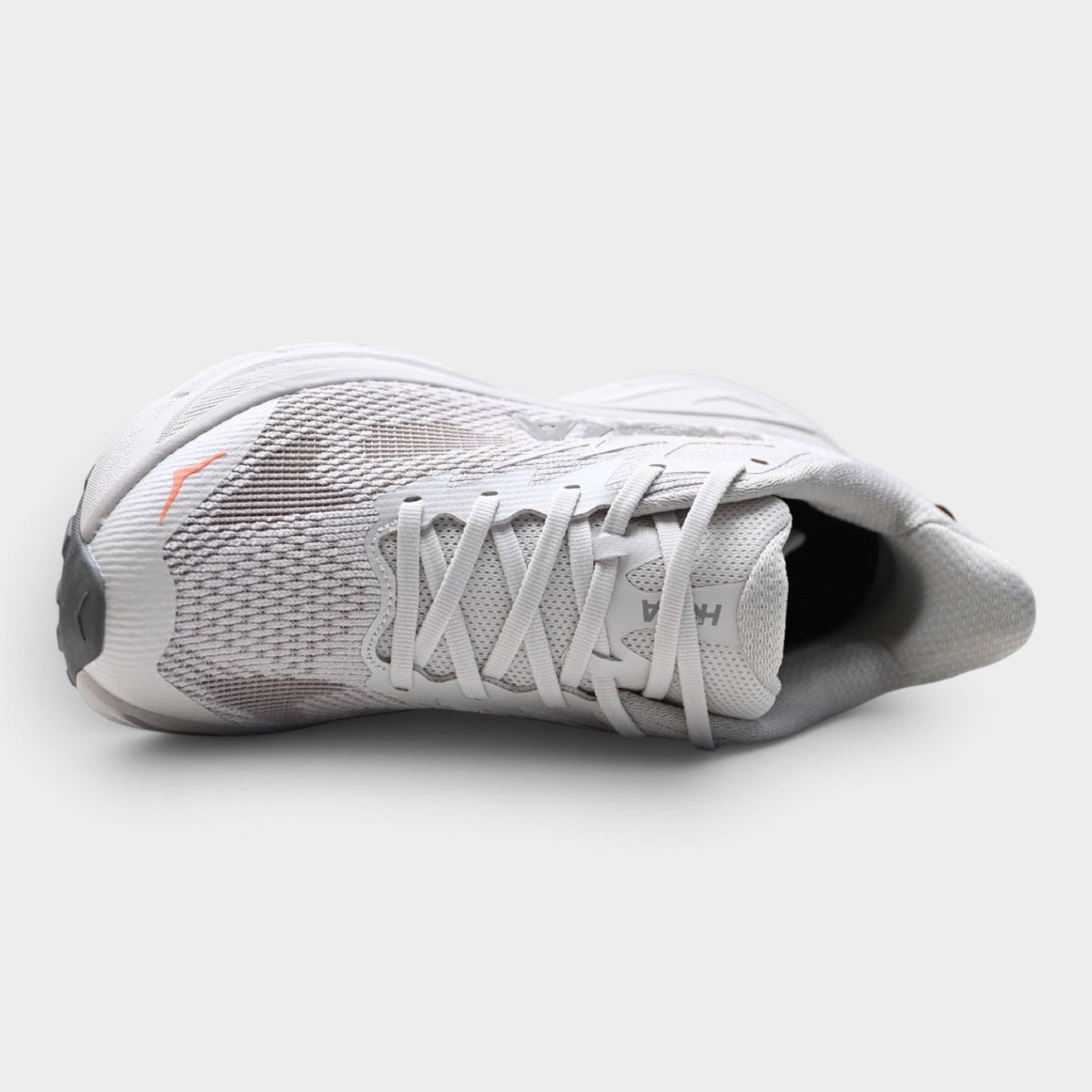 HOKA Challenger 8 Women's Trail Running Shoes – White/Orange