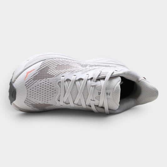 HOKA Challenger 8 Women's Trail Running Shoes – White/Orange