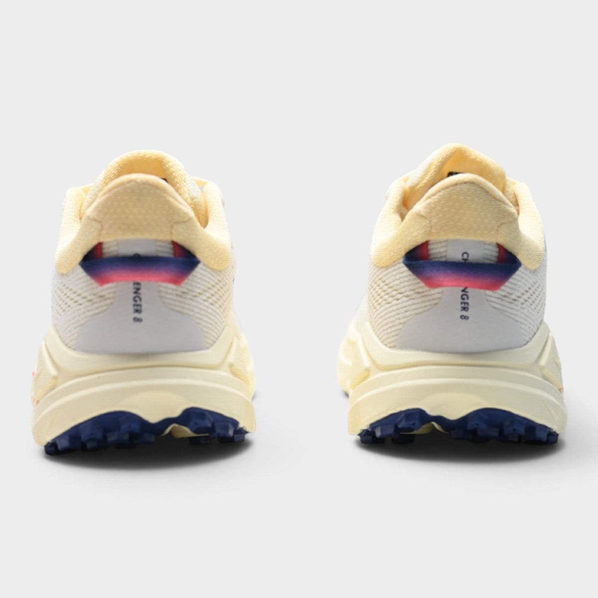 HOKA Challenger 8 Women's Trail Running Shoes – Cream/Navy