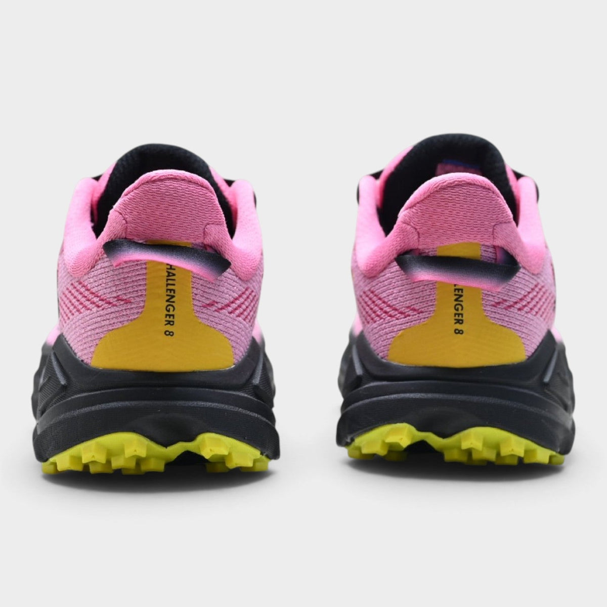 HOKA Challenger 8 Women's Trail Running Shoes – Pink/Lime