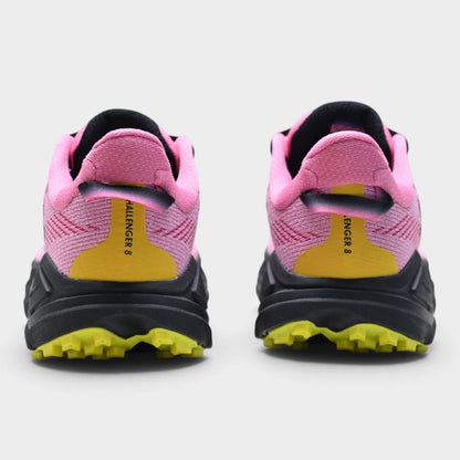 HOKA Challenger 8 Women's Trail Running Shoes – Pink/Lime