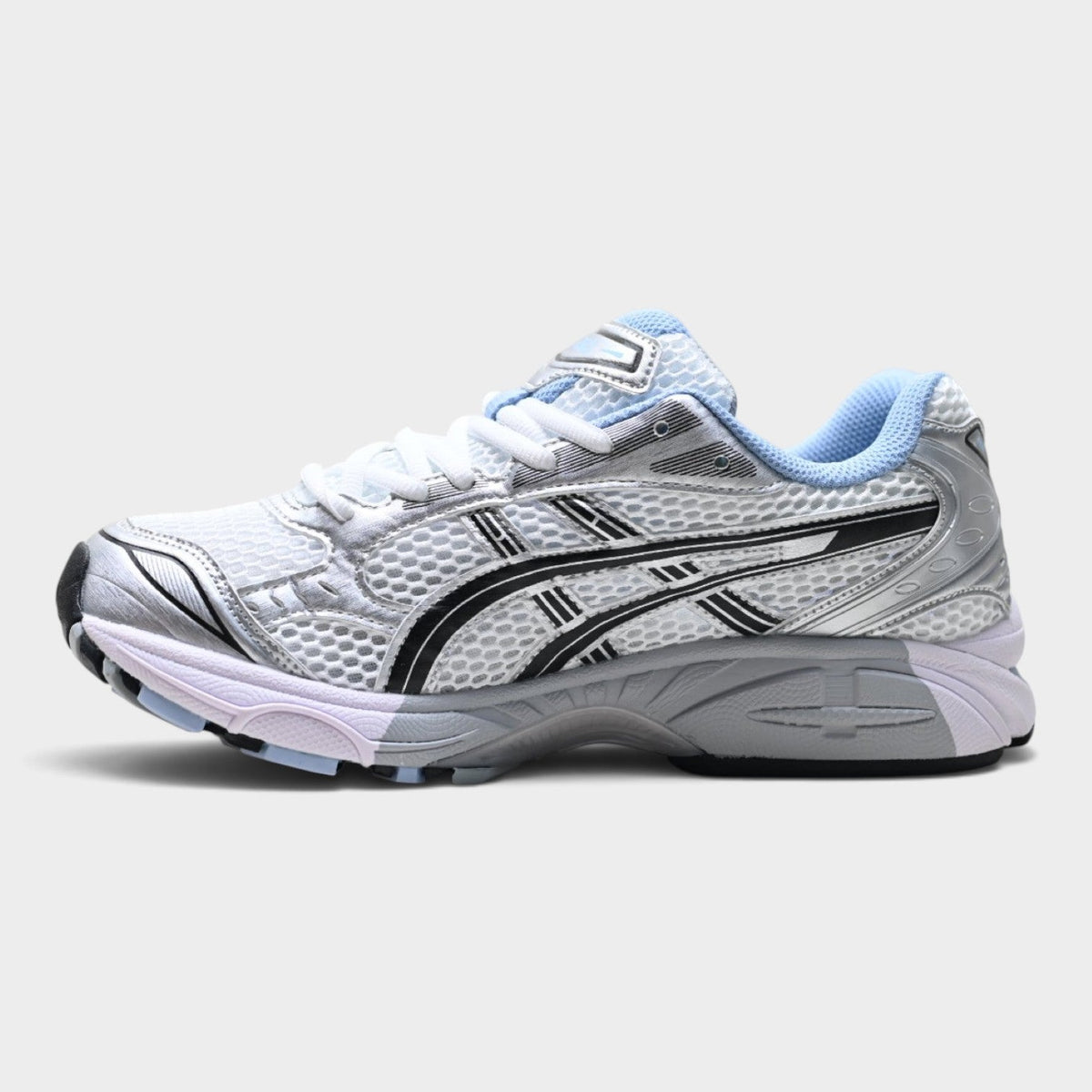 ASICS GEL-KAYANO 14 Unisex SportStyle Trainers – Silver/Sky