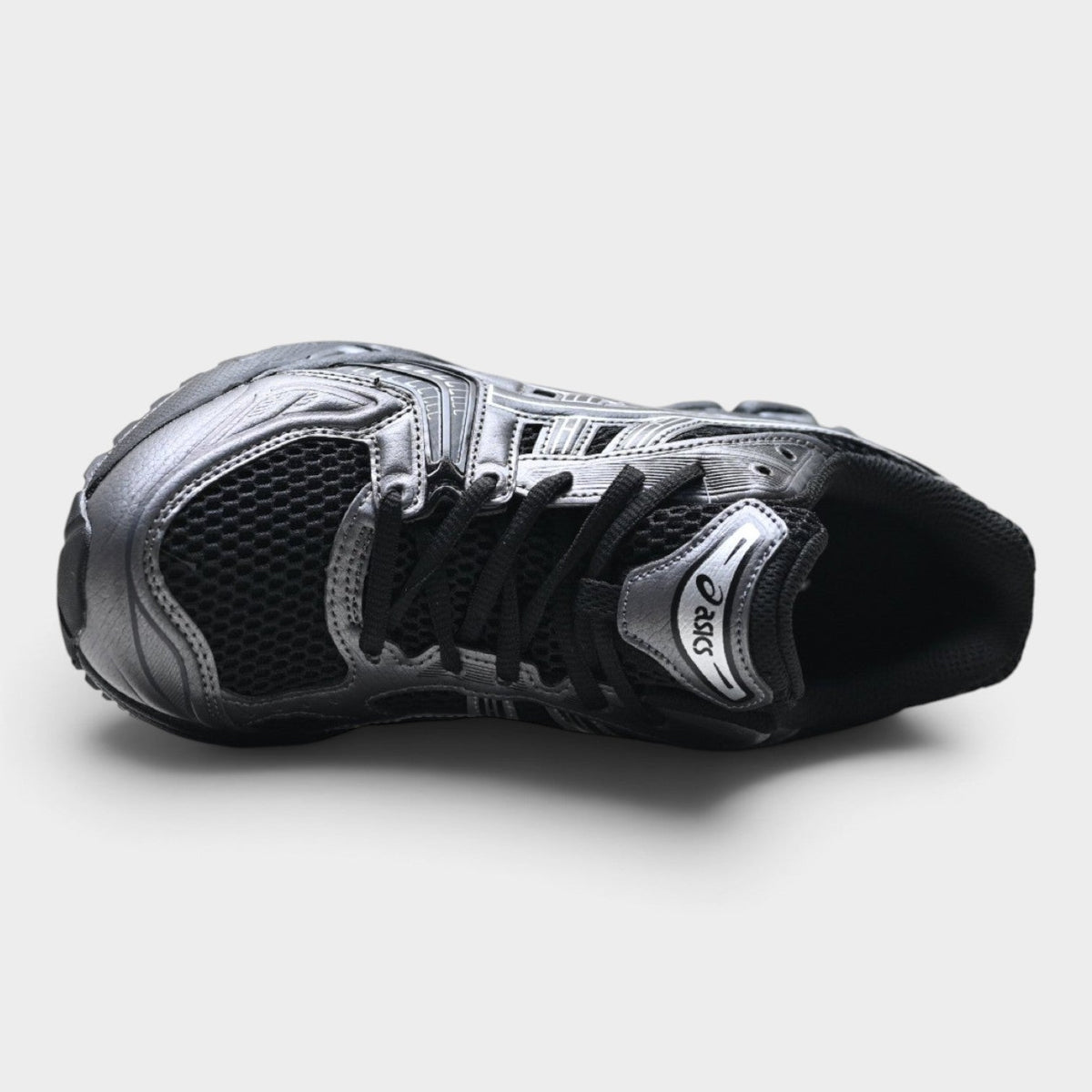 ASICS GEL-KAYANO 14 Unisex SportStyle Trainers – Black/Silver