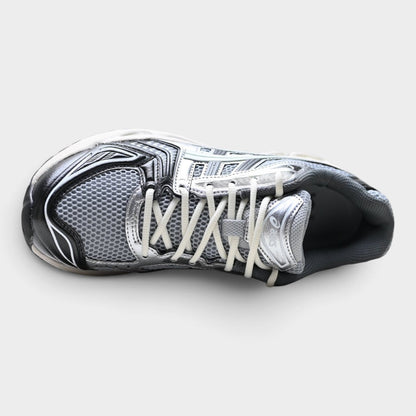 ASICS GEL-KAYANO 14 Unisex SportStyle Trainers – Grey/Black