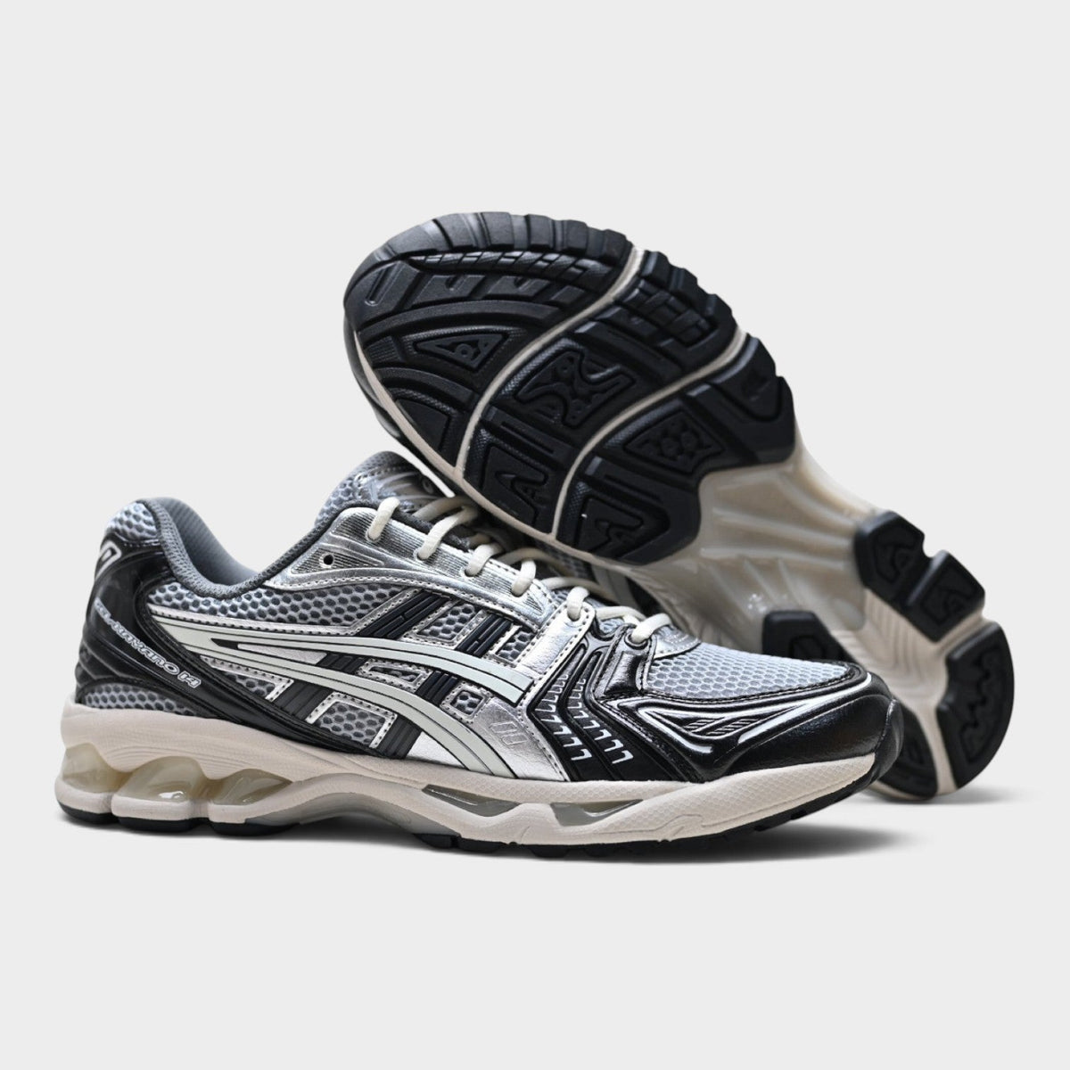 ASICS GEL-KAYANO 14 Unisex SportStyle Trainers – Grey/Black