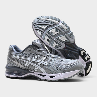 ASICS GEL-KAYANO 14 Unisex SportStyle Trainers – Silver/Grey
