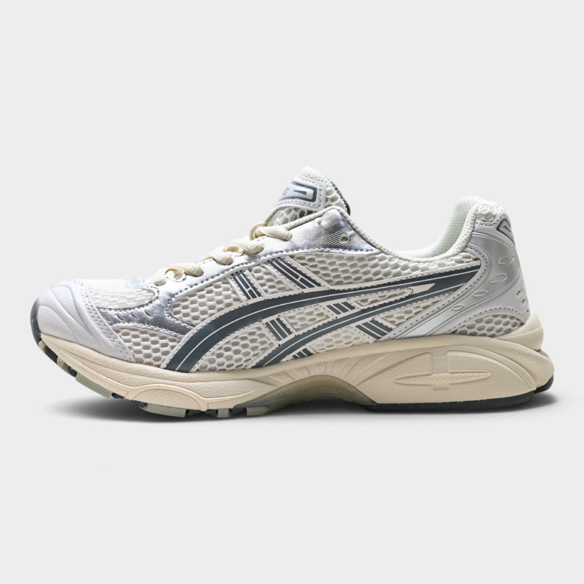 ASICS GEL-KAYANO 14 Unisex SportStyle Trainers – Cream/Grey