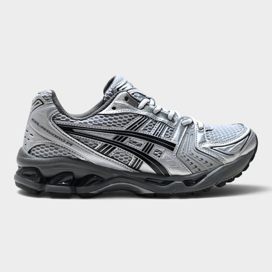 ASICS GEL-KAYANO 14 Unisex SportStyle Trainers – Silver/Black
