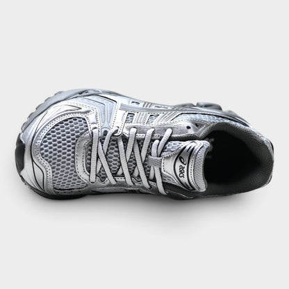 ASICS GEL-KAYANO 14 Unisex SportStyle Trainers – Silver/Black