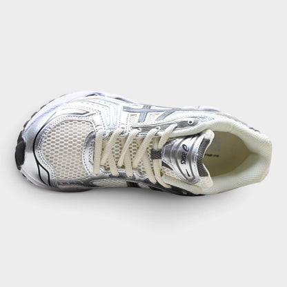 ASICS GEL-KAYANO 14 Unisex SportStyle Trainers – Cream/Black