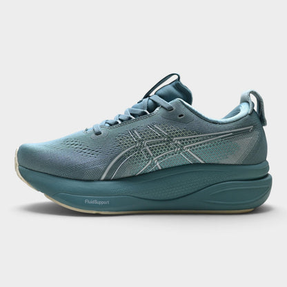 ASICS GEL-KAYANO 33 Men's Running Shoes – Foggy Teal/Illuminate Yellow