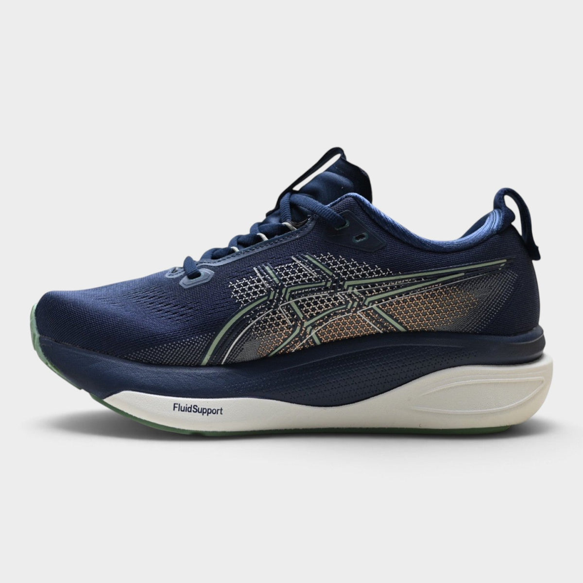 ASICS GEL-KAYANO 33 Men's Running Shoes – Midnight/Khaki Green