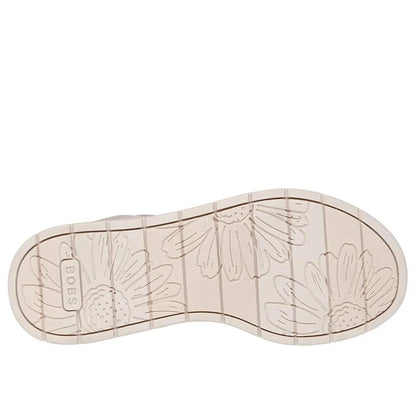Skechers 114413 BOBS Sun Ray Ladies Taupe Textile Vegan Elasticated Sandals