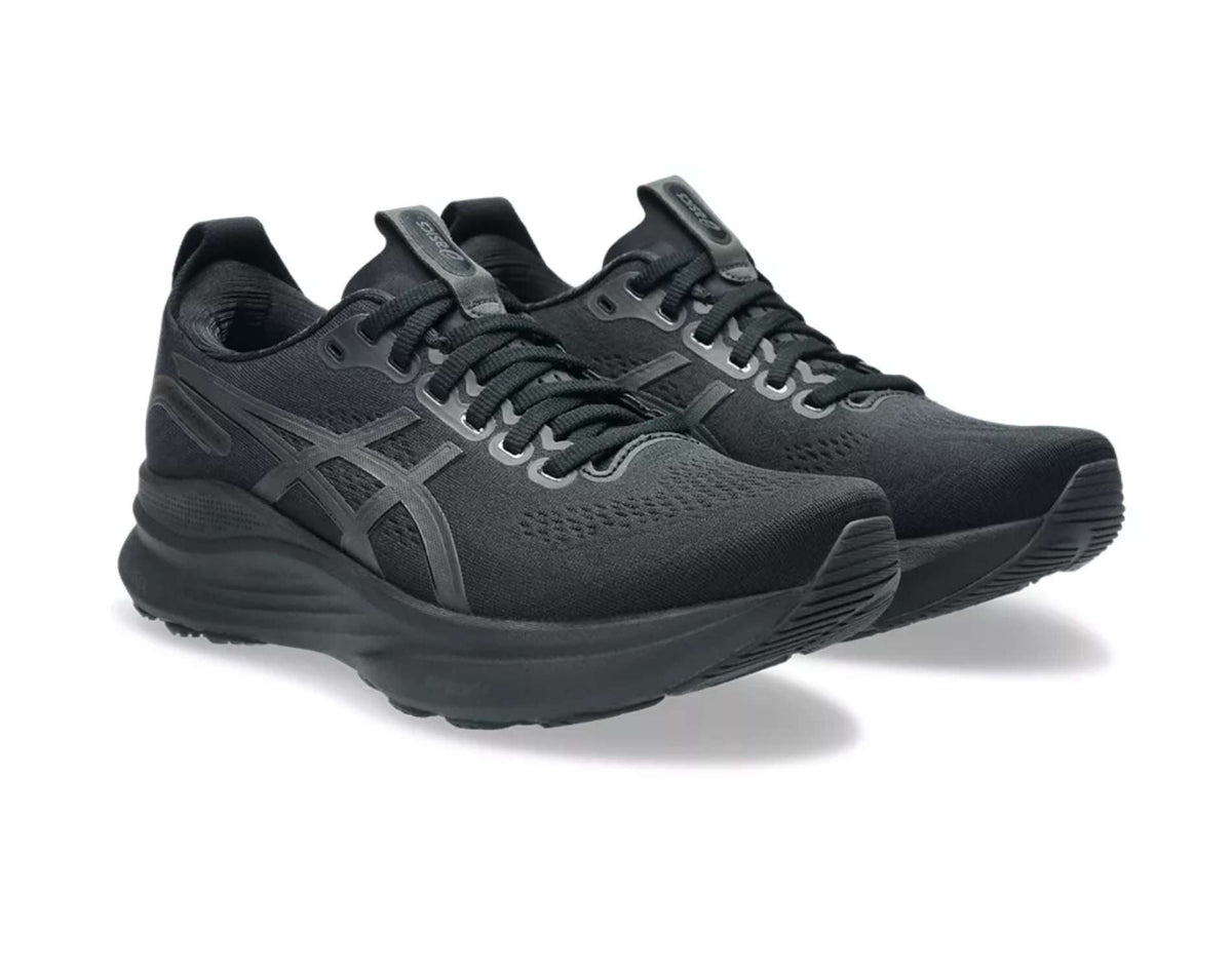 Asics GEL-Kayano 32 Womens Wide Running Shoes – BLACK/BLACK 001