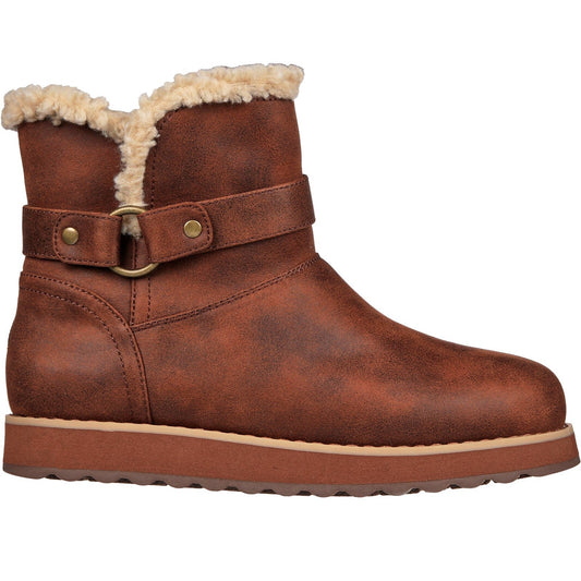 Skechers Womens Keepsakes 2.0 Ankle Boots - Chocolate