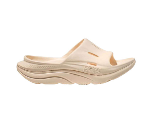 HOKA ORA Recovery Slide 3 Unisex Cushioned Recovery Slides – Vanilla