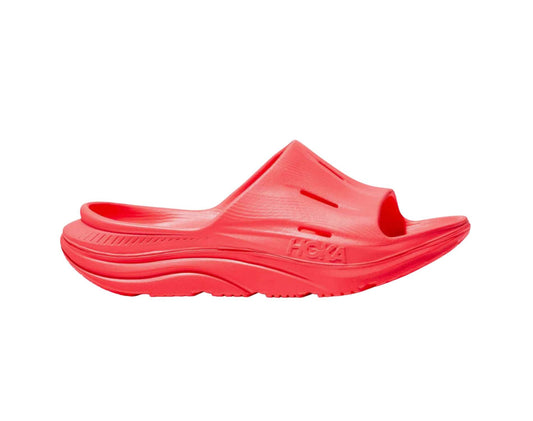 HOKA ORA Recovery Slide 3 Unisex Cushioned Recovery Slides – Neon Flame